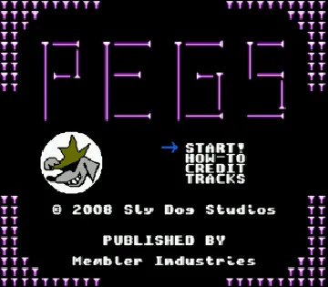 Pegs (World) (Aftermarket) (Homebrew) (Alt) screen shot title